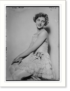 Antique Photo Print - Georgia Ingram - Great Gift for History Buffs
