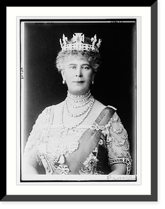 Historic Framed Print, Queen Mary - 5,  17-7/8" x 21-7/8"