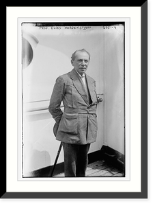 Black & White Photo - Prof. Elias Morgenstern - Historic Wall Art Gift