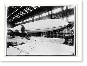 Antique Photo Print - ZR, 1923 - Framed Wall Art Gift Idea