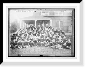 Historic Framed Print, Princeton football team,  17-7/8" x 21-7/8"