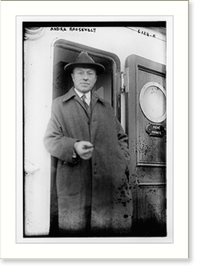 Historic Photo Print - Andre Roosevelt - Antique Wall Decor Print