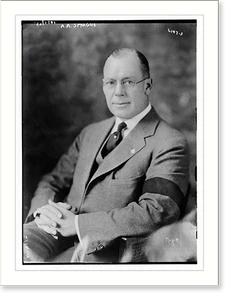 Vintage Americana Print - A.A. Sprague - Antique Wall Decor Print