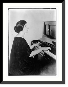 Historic Framed Print, Landowska - 3,  17-7/8" x 21-7/8"