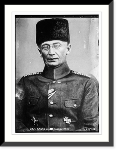 Gen. Kress Von Kressenstein, Historic Reproduction