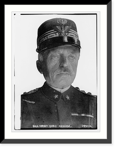 Historic Framed Print, Gen. Count Loius Cadorne,  17-7/8" x 21-7/8"