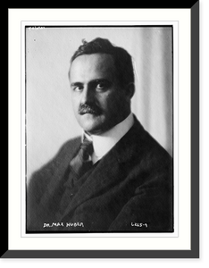 Historic Framed Print, Dr. Max Huber,  17-7/8" x 21-7/8"