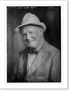 Vintage Photo Print - William Allen White - Antique Wall Decor Print