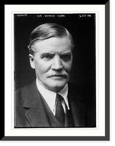 Historic Framed Print, Sir Dugald Clerk,  17-7/8" x 21-7/8"