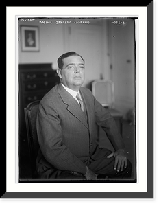Vintage Americana Print - Rafael Sanchez (Aballi) - Historic Wall Art Gift