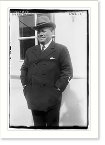 Antique Photo Print - Sir Eric Geddes - Historic Wall Art Gift