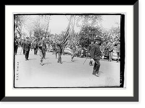 Historic Framed Print, G.A.R. PARADE - 6,  17-7/8" x 21-7/8"