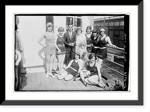 Historic Framed Print, Eddie Cantor and wife,  17-7/8" x 21-7/8"