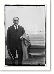 Black & White Photo - Dr. C.H. Mayo - Framed Wall Art Gift Idea