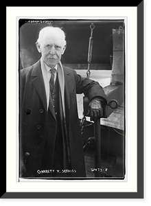 Historic Framed Print, Garrett P. Serviss,  17-7/8" x 21-7/8"