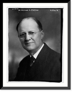Historic Framed Print, Dr. Raymond A. Pearson,  17-7/8" x 21-7/8"