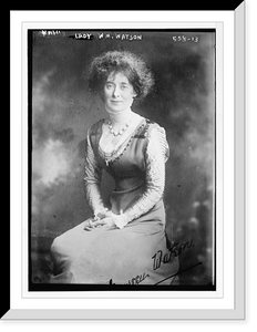 Lady Wm. Watson, Vintage Print