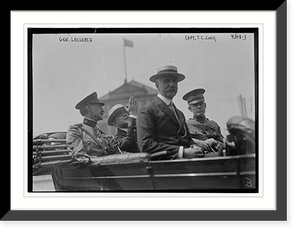 Historic Framed Print, Gen. Leclercq, Capt. T.C. Cook,  17-7/8" x 21-7/8"