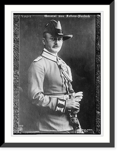 Gen. von Heffom - Borbeck, Antique Poster