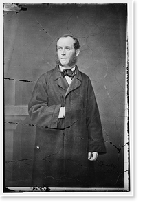Antique Portrait - Burrows Hon. Julius Caesar of Mich
