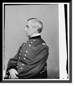 Historic Framed Print, Confederate Generals,  17-7/8" x 21-7/8"