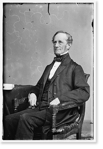 Historic Portrait - Finley Hon. Ebenezer Byron of Ohio 1st Lt. in Co