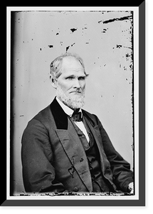 Historic Framed Print, Fish Hon. Hamilton,  17-7/8" x 21-7/8"