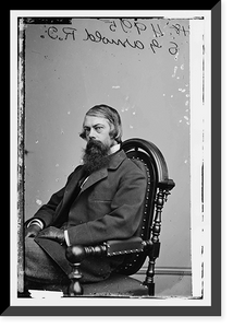 Historic Framed Print, G. P. A. Healy - 3,  17-7/8" x 21-7/8"