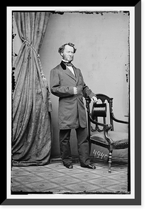 Historic Framed Print, Garfield Mrs. James wife of President Garfield,  17-7/8" x 21-7/8"