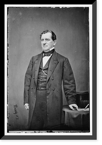 Historic Framed Print, Gen. Foster - 2,  17-7/8" x 21-7/8"