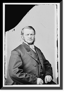 Historic Framed Print, Gen. Foster U.S.A. - 3,  17-7/8" x 21-7/8"