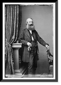 Historic Framed Print, Gen. Fuller,  17-7/8" x 21-7/8"