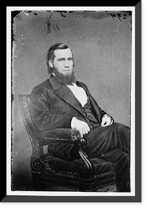 Historic Framed Print, Gen. Fuller - 4,  17-7/8" x 21-7/8"