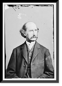 Historic Framed Print, Gen. Geo. A. Custer,  17-7/8" x 21-7/8"