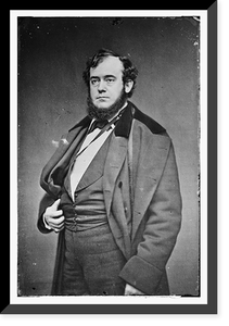 Historic Framed Print, Gen. Q. A. Gilmore U.S.A.,  17-7/8" x 21-7/8"