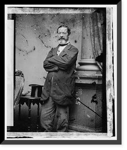 Historic Framed Print, Gen. R. B. Marcey U.S.A.,  17-7/8" x 21-7/8"