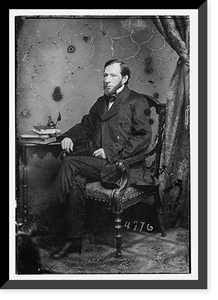Historic Framed Print, Gen. Robert Anderson U.S.A.,  17-7/8" x 21-7/8"