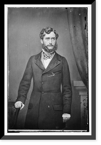 Historic Framed Print, Geo. Augustus Sala,  17-7/8" x 21-7/8"