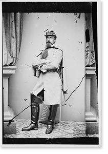 Historic Portrait - Harris Hon. J.S. of La - Antique Wall Decor Print