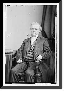 Historic Framed Print, Hon. Coles Bashford,  17-7/8" x 21-7/8"