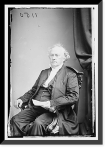 Historic Framed Print, Hon. Garrett Davis of Ky.,  17-7/8" x 21-7/8"