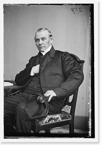 Historic Portrait - Hon. Hamilton Fish - Framed Wall Art Gift Idea