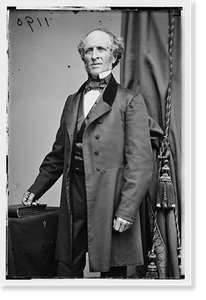 Vintage Portrait - Hon. Hiram Walbridge of N.Y - Vintage Home Decor Print