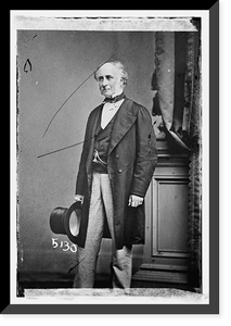 Hon. Jas Harlan, Antique Print