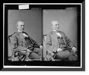 Historic Framed Print, Hon. Richard Lee T. Beale Rep of VA Gen in C.S.A.,  17-7/8" x 21-7/8"