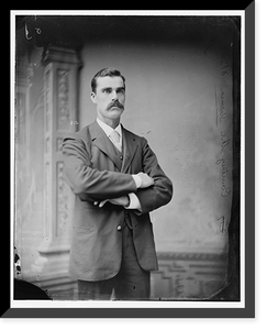 Historic Framed Print, Hon. Thompson Campbell of Ill,  17-7/8" x 21-7/8"