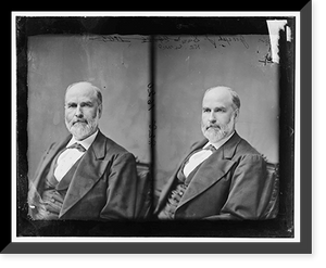 Historic Framed Print, Hon. W. F. Carroll [?] - 3,  17-7/8" x 21-7/8"