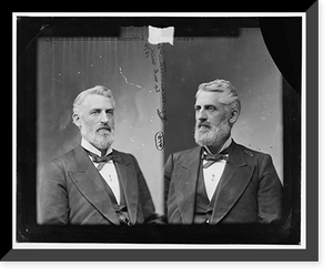 Historic Framed Print, Hon. Wm. King Sebastian of Ark - 2,  17-7/8" x 21-7/8"