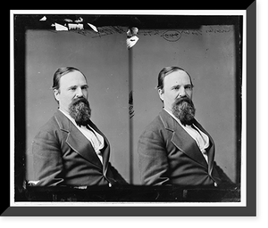 Historic Framed Print, Hubbell Hon. J.A. of Mich. (June 1874),  17-7/8" x 21-7/8"