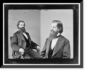 Historic Framed Print, John Clem & Brother,  17-7/8" x 21-7/8"